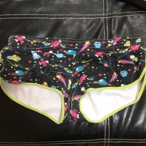 Space booty shorts!